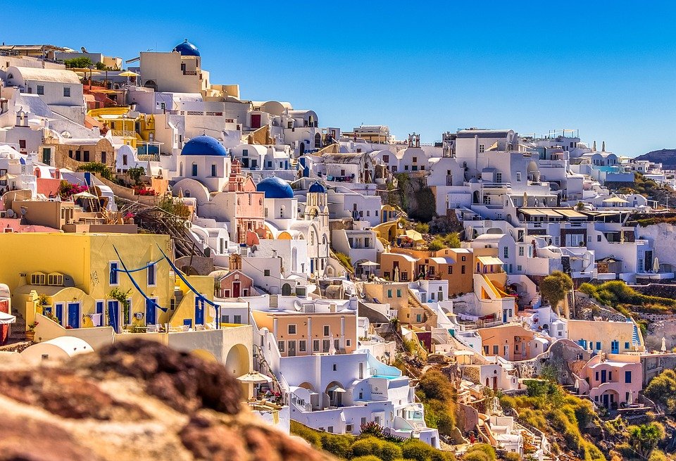 Santorini, Grecia