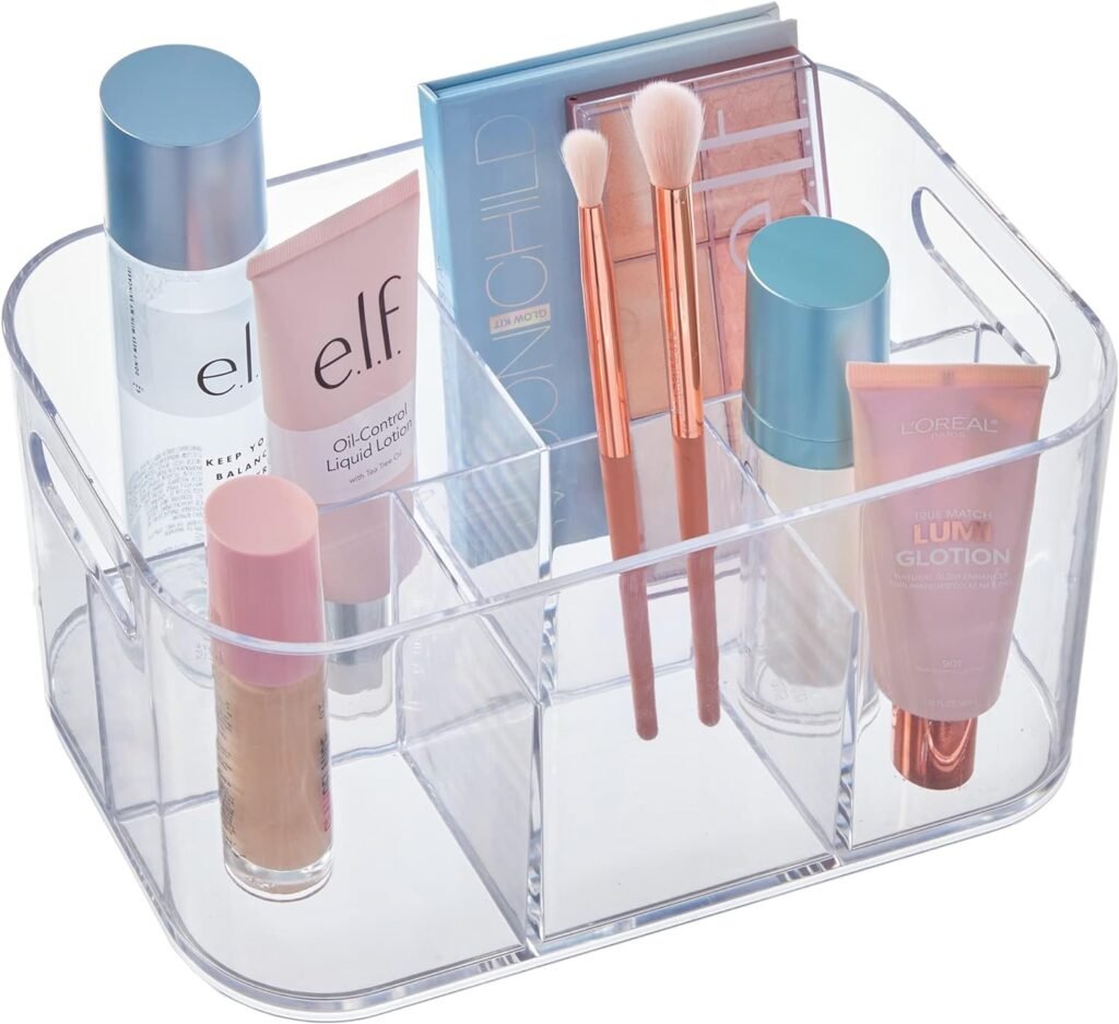 STORi Clear Plastic Vanity Organizer