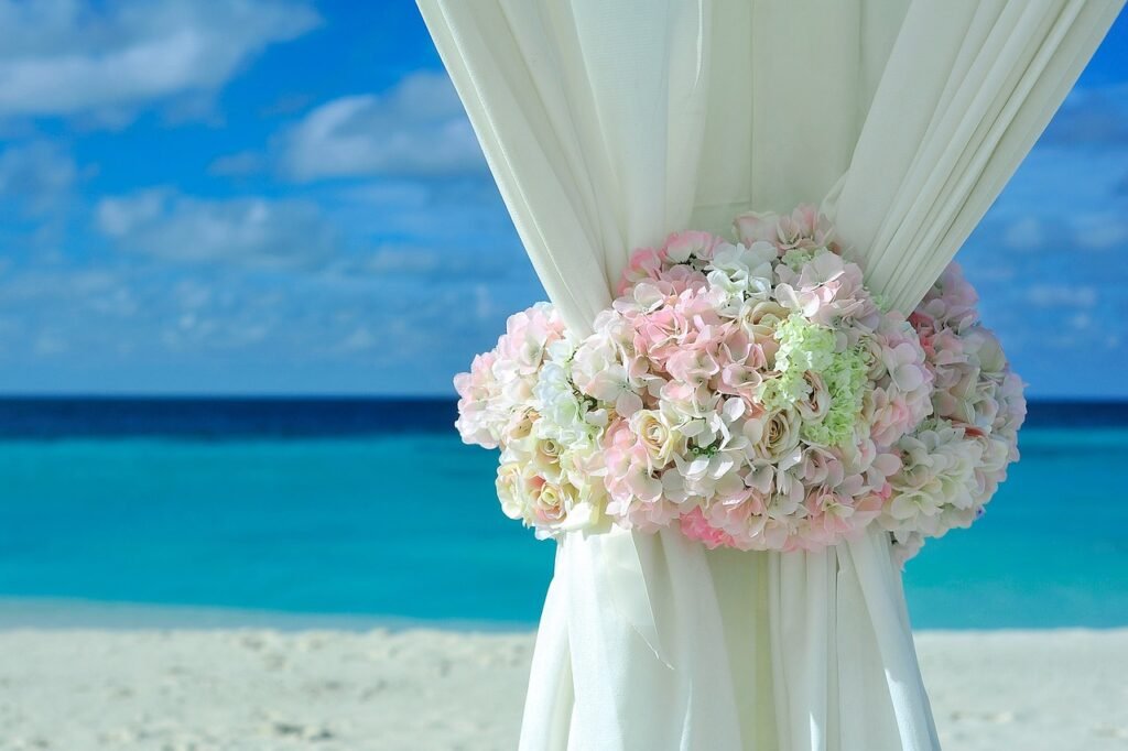 Organización de una boda en la playa