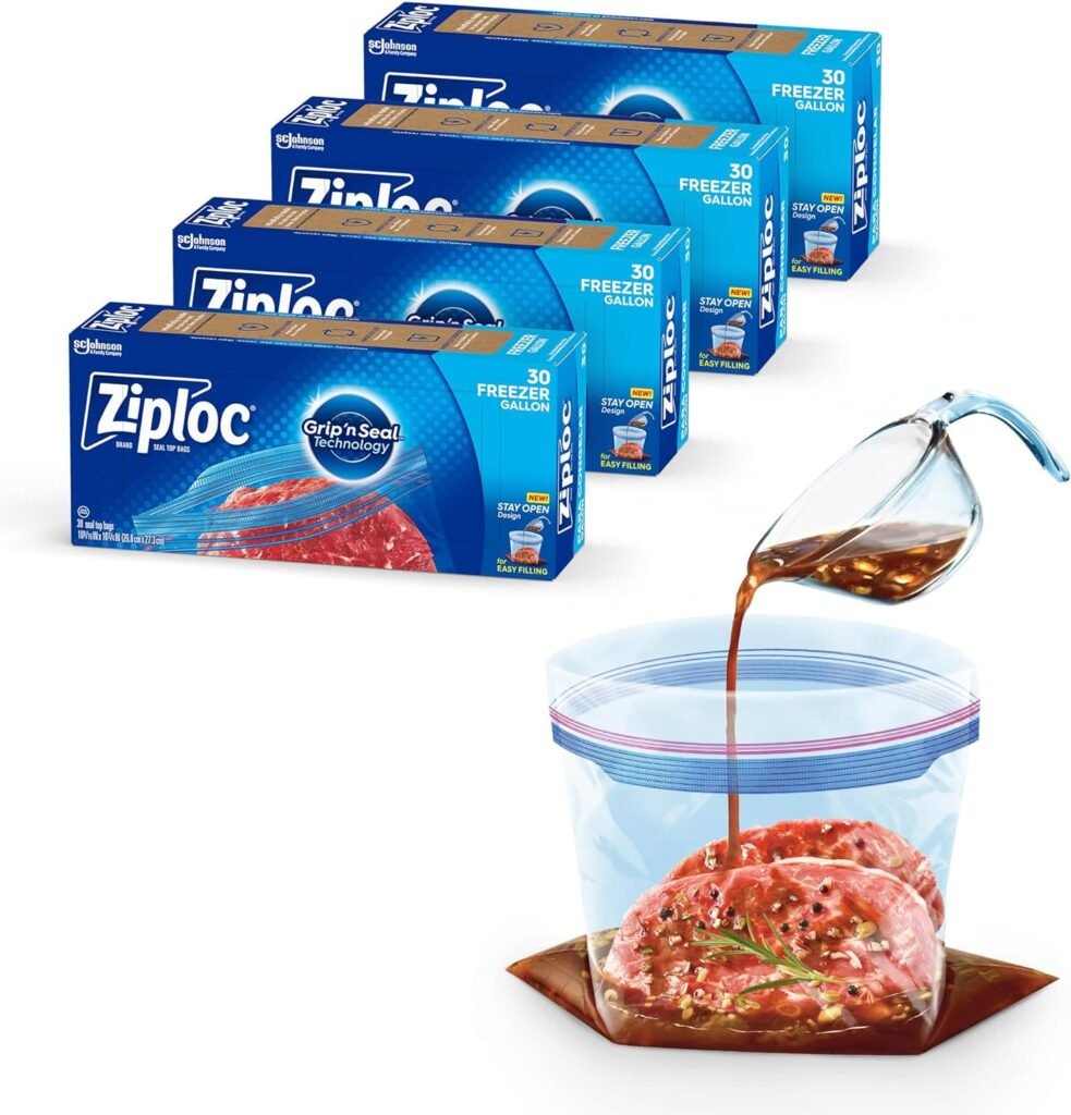 Bolsas Ziplock Freezer